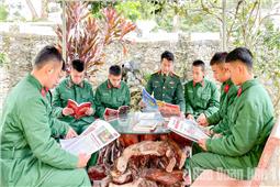 Đơn vị mạnh nhờ làm tốt công tác tư tưởng